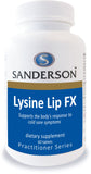 Sanderson Lysine Lip FX 60 Tablets