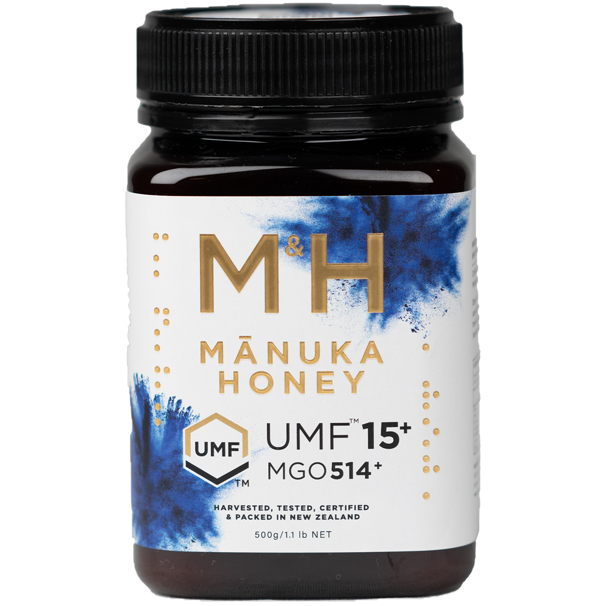 M&H UMF 15+ Manuka Honey 250g & 500g