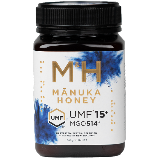 M&H UMF 15+ Manuka Honey 250g & 500g