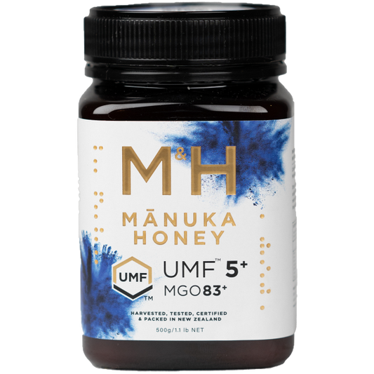 M&amp;H UMF 5+ Manuka Honey 500g