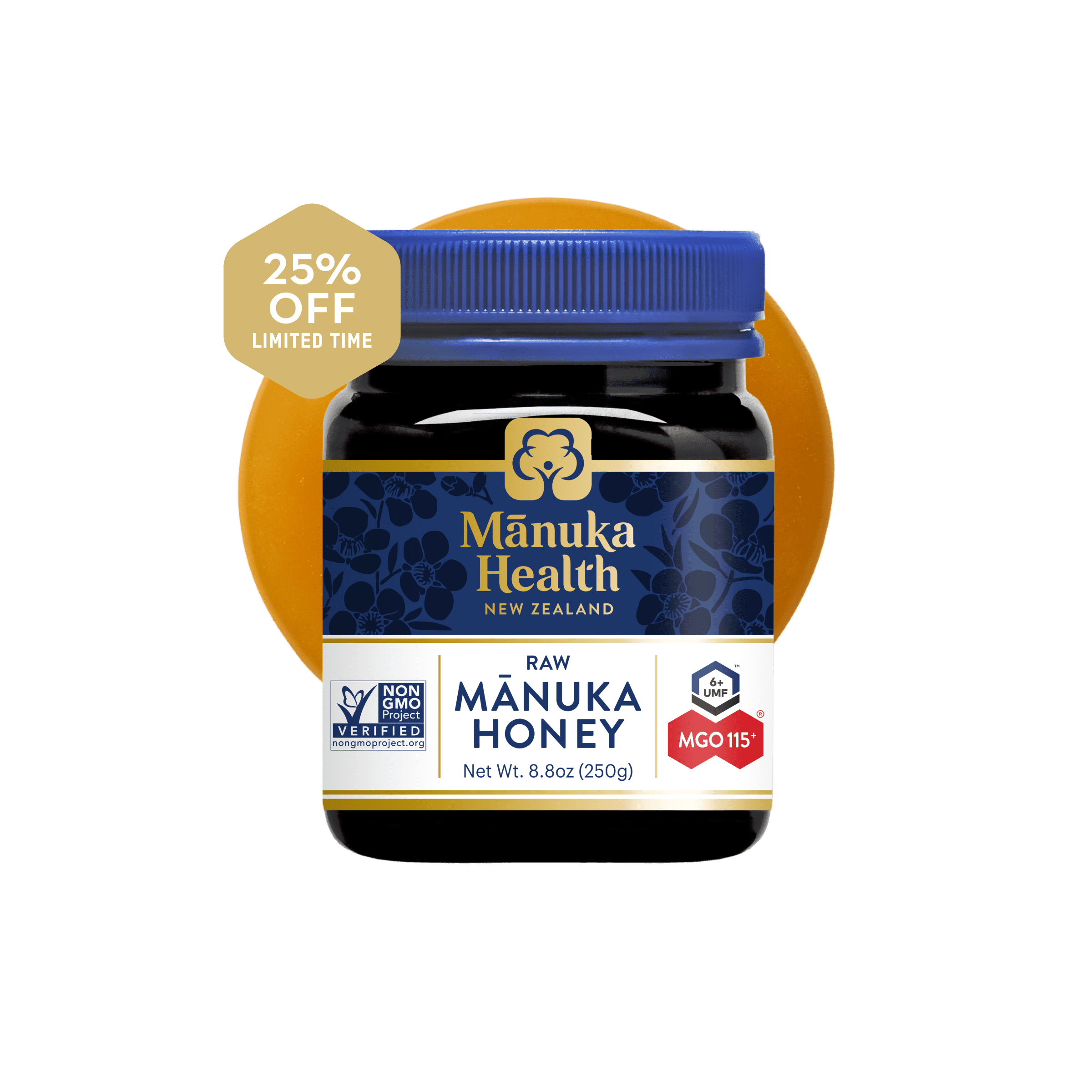 Manuka Health MGO 115+ Manuka Honey 250g