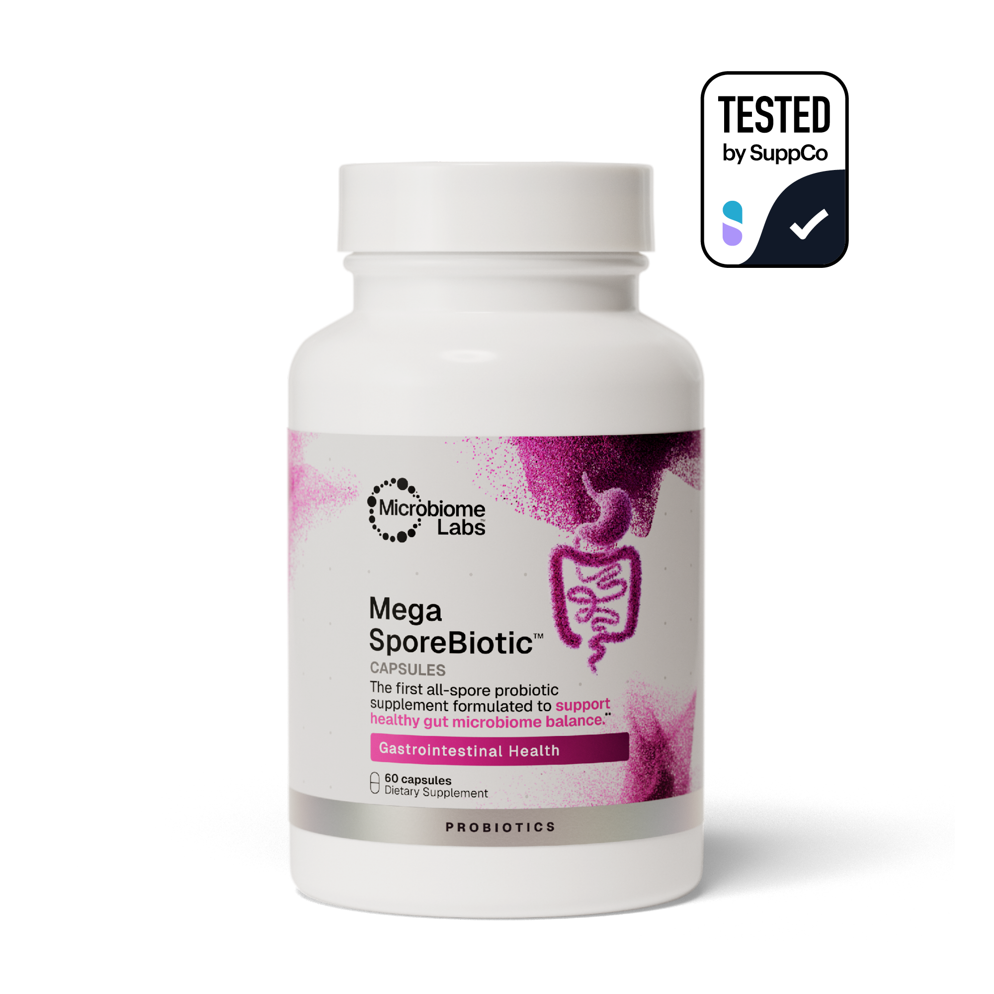 Microbiome Labs MegaSporeBiotic 60 Capsules