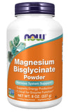 Now Magnesium Bisglycinate 227g Critical for enzyme function,issues,Magnesium Bisglycinate,muscle function,nervous system support,Supports energy production