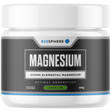 Biosphere Magnesium powder 141g, Lemon Lime Flavour