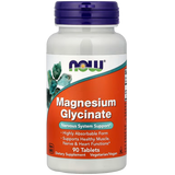 NOW Magnesium Glycinate 100mg (Elemental) 90 Tablets