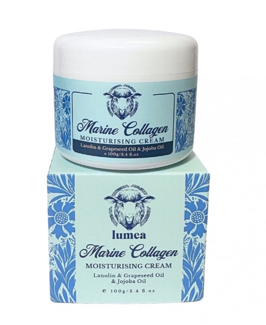 Lumea marine collagen moisturising cream 100g Collagen Lanolin