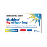 Maxiclear Flu + Cough Day & Night Tablets 48 Pack