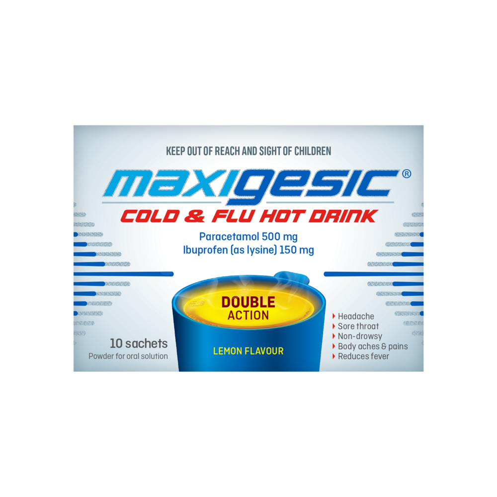 Maxigesic Hot Drink 10 Sachets