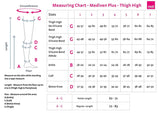 mediven plus Thigh High Compression Stocking + Silicone Band Caramel