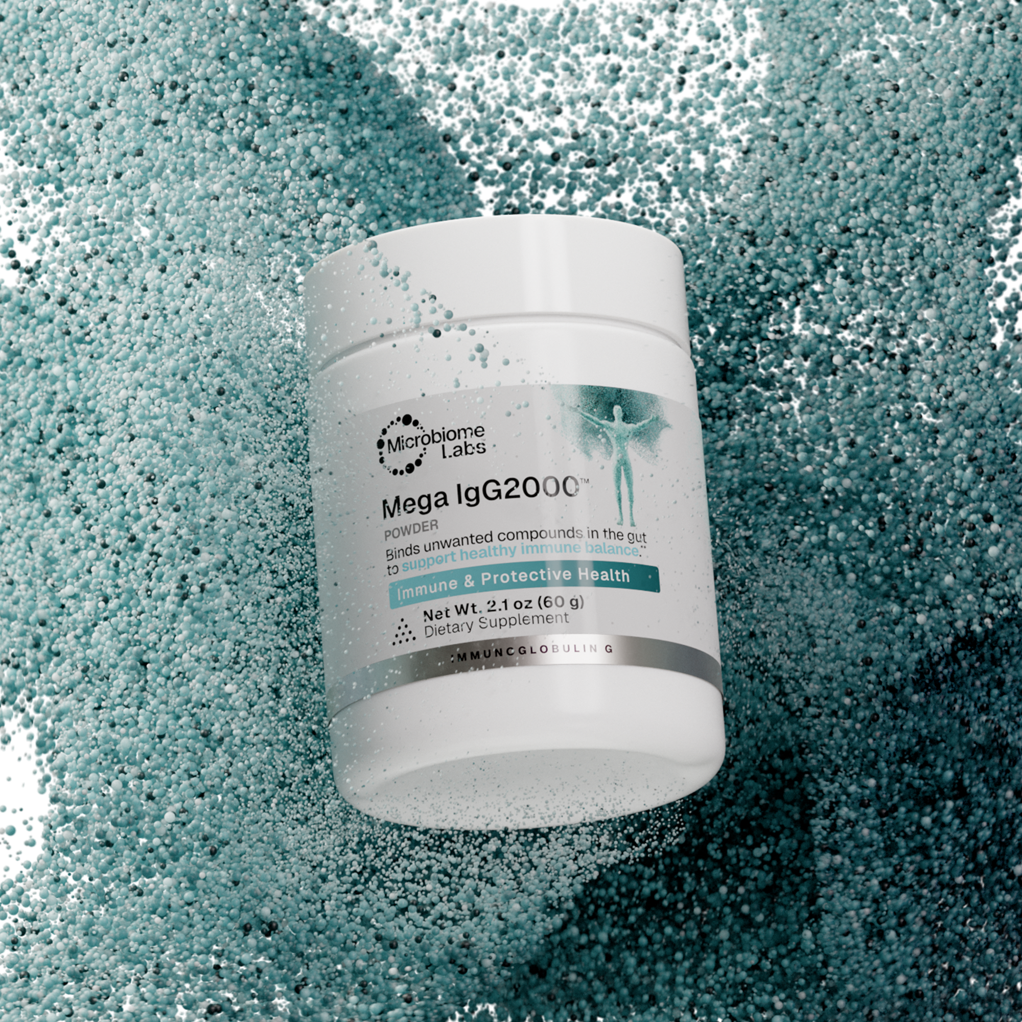 Microbiome Labs MegaIgG2000 Powder Unflavoured 60g