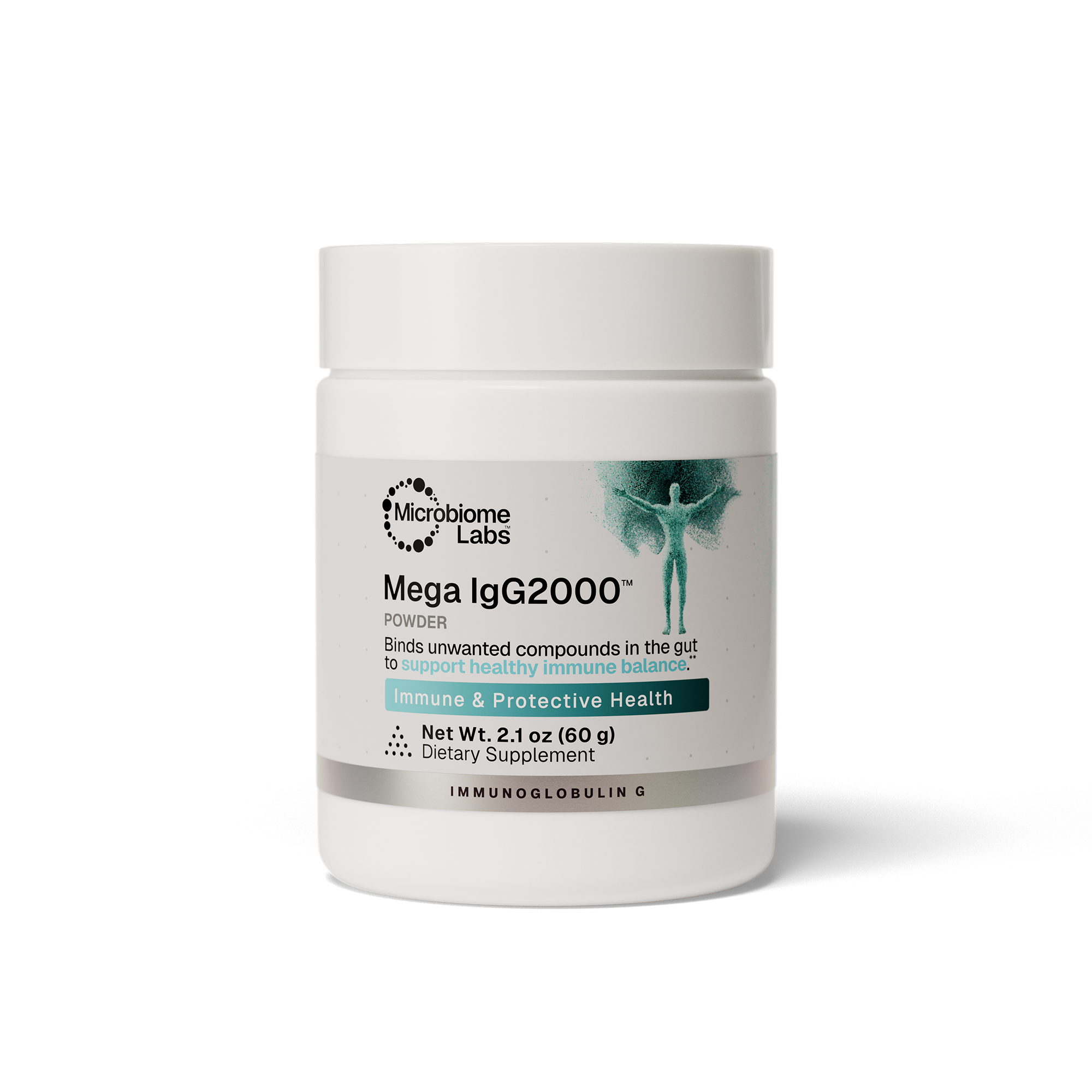 Microbiome Labs MegaIgG2000 Powder Unflavoured 60g