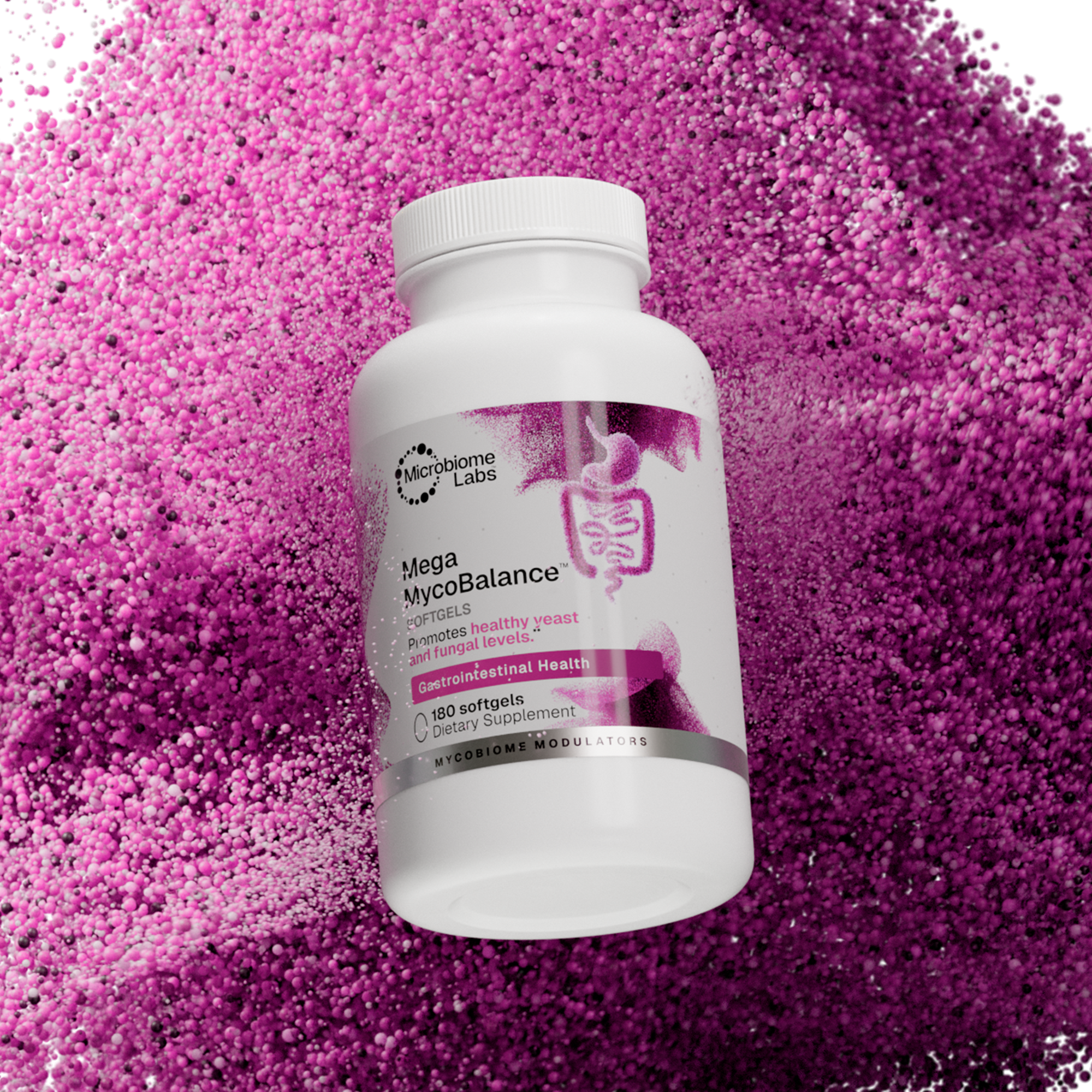 Microbiome Labs MegaMycoBalance 180 Softgels