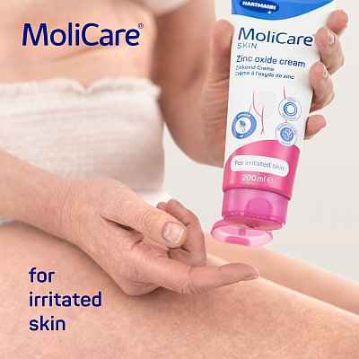 MoliCare Skin Barrier Cream with Zinc Oxide 200ml 6 Pack