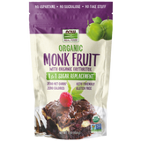 NOW Real Food Organic Monk Fruit with Organic Erythritol 454g