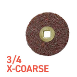 Moores Garnet Discs Extra Coarse - Pkt 200