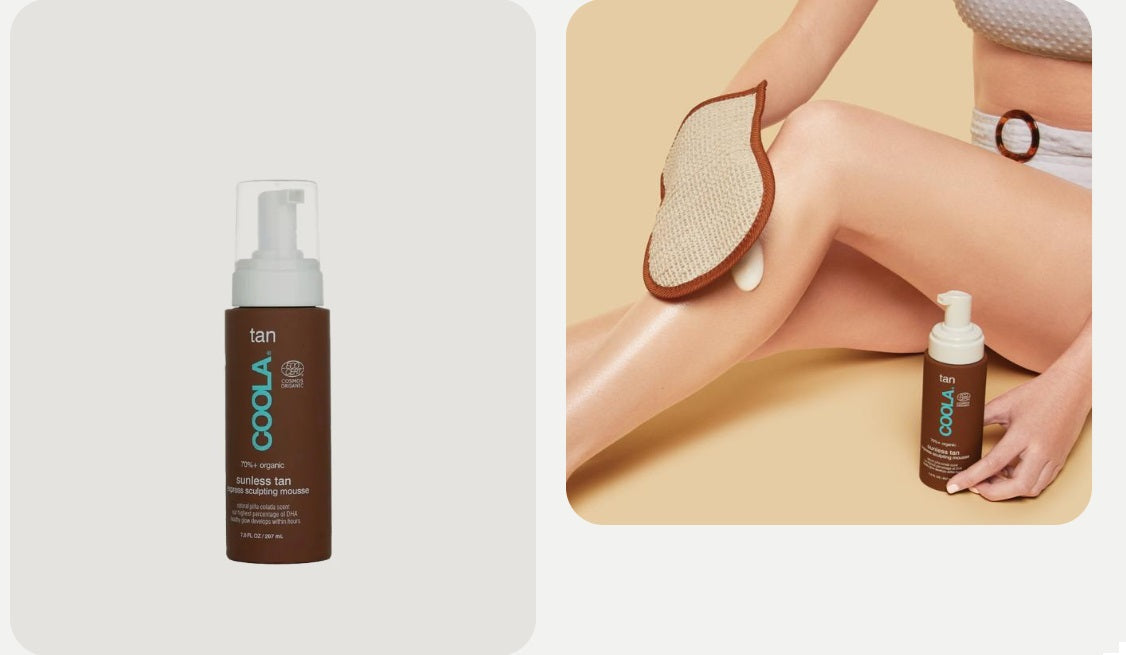 Coola Organic Sunless Tan Sculpting Mousse