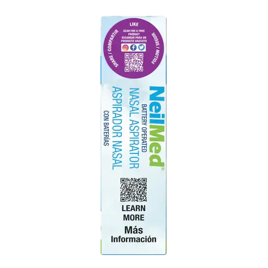 NeilMed Battery Operated Nasal Aspirator Aspirator,congestion of the Sinus,Daily Nasal Hygiene,Dryness,Moisturization,Nasal Allergies,Nasal Aspirator,Nasal Irritation,Nasal Stuffiness,Post-Nasal Drip,Saline Nasal Irrigation,sinus,sinus cleanse,Sinus Conge