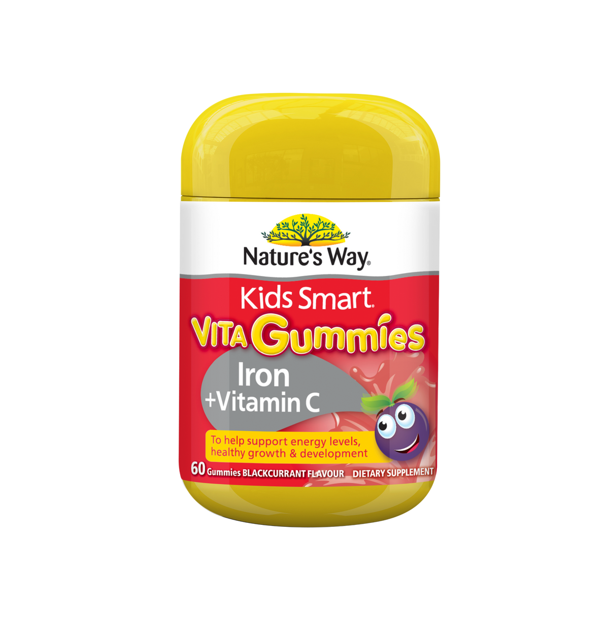 Nature's Way Kids Smart Vita Gummies Iron + Vit C 60s