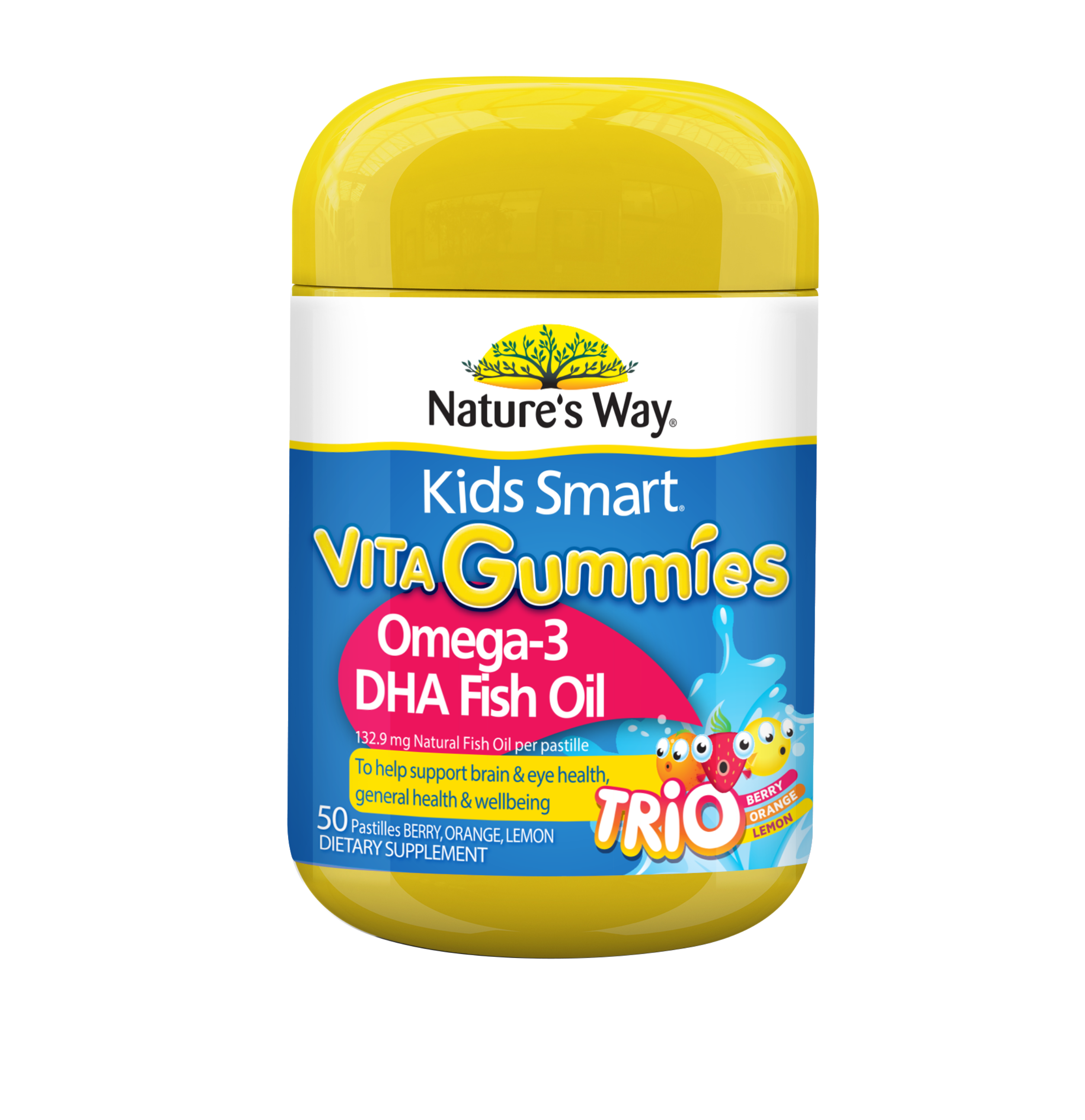 Nature's Way Kids Smart Vita Gummies Omega3 180s
