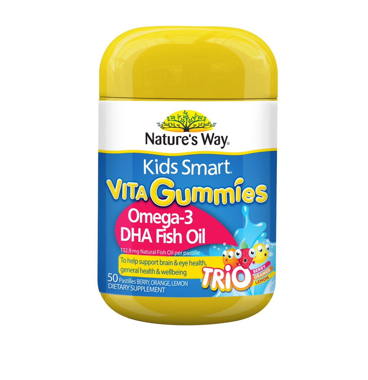 Nature's Way Kids Smart Vita Gummies Omega3 50s