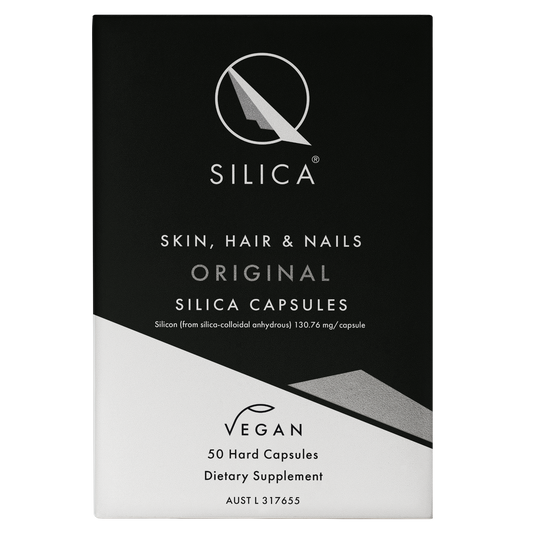 Qsilica Colloidal Silica Hair Skin Nail 50 capsules