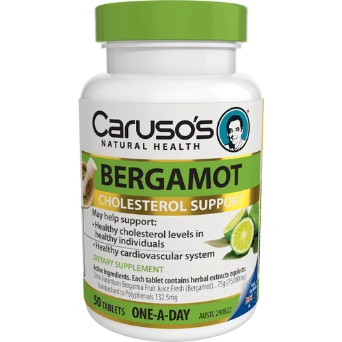 Caruso's Bergamot 50 Tablets - Herbal Therapeutics