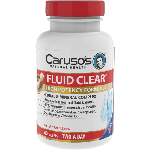 Caruso's Fluid Clear 60 Tablets - Health Solutions