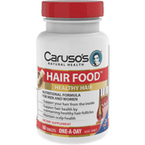 Caruso's Hair Food 60 Tablets - Health Solutions