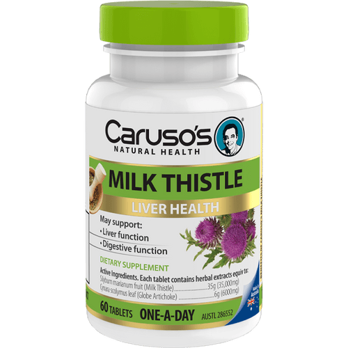 Caruso's Milk Thistle 60 Tablets - Herbal Therapeutics