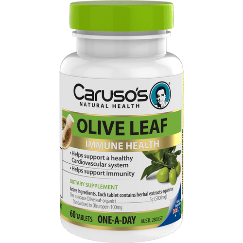 Caruso's Olive Leaf 60 Tablets - Herbal Therapeutics