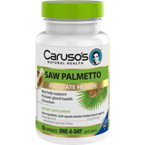 Caruso's Saw Palmetto 50 Capsules - Herbal Therapeutics