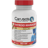 Carusos Natural Health Thyroid Manager Tabs