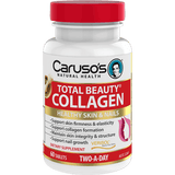 Caruso's Total Beauty Collagen 60 Tablets - Health Solutions