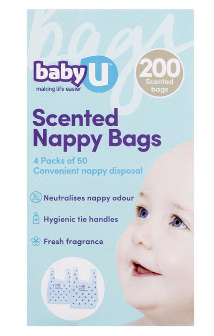 Baby U Nappy Bags 200 Pack