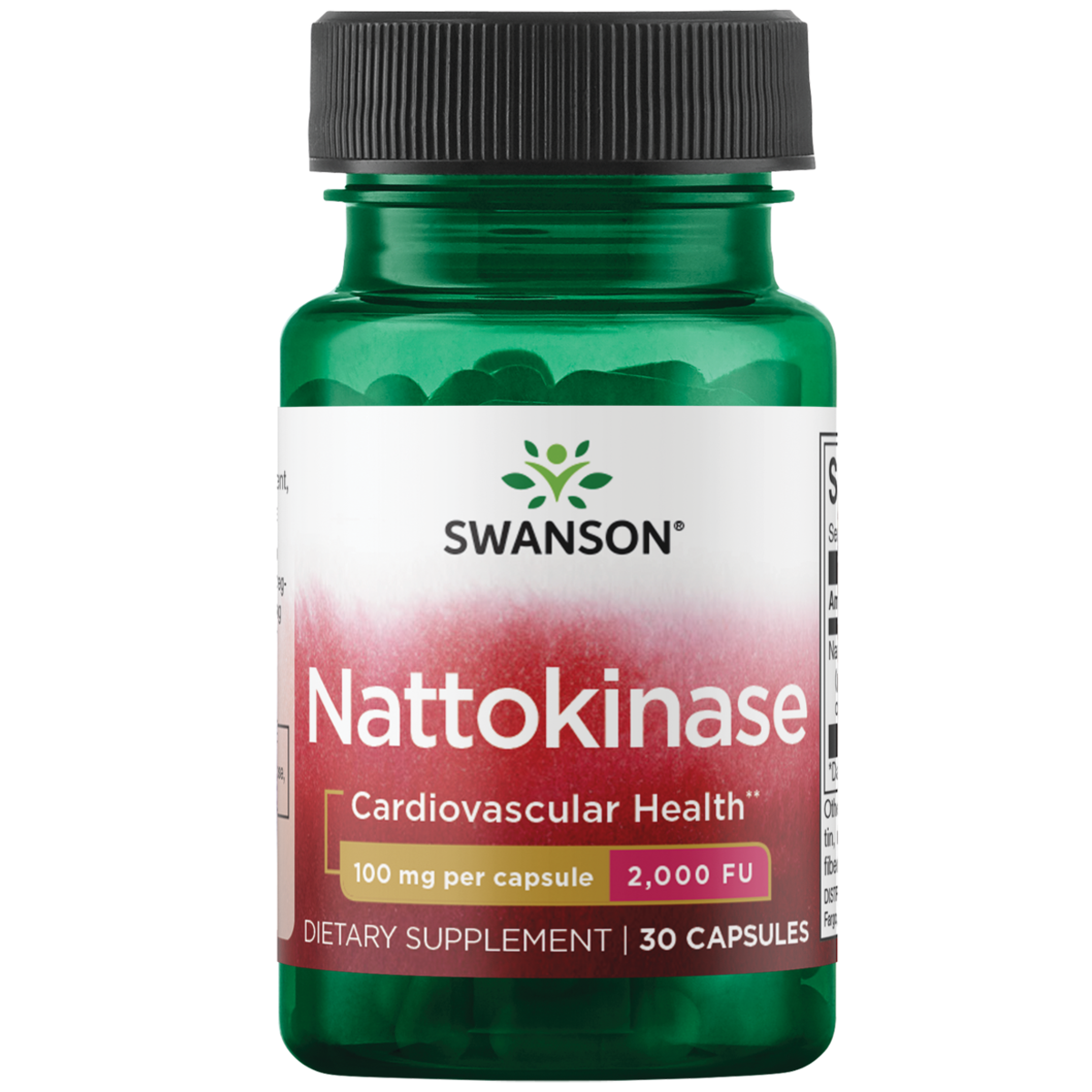 Swanson Nattokinase 2,000 FU 100mg 30 Capsules