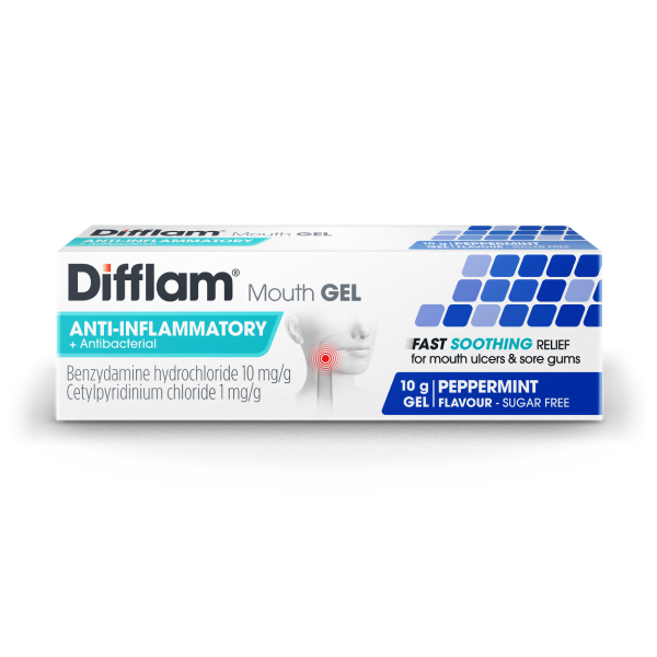 Difflam Mouth Gel Peppermint 10g