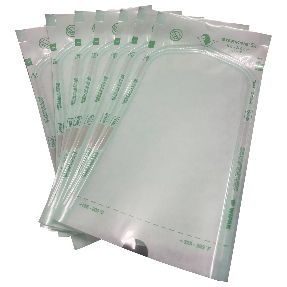 Sterilizer Pouches - Pkt 100