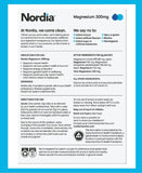 Nordia Magnesium 300mg 14 Pack