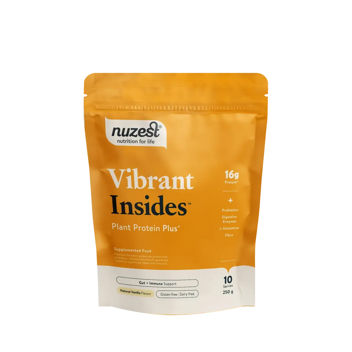 Nuzest Protein Plus Vibrant Insides Vanilla 250g 100% pure,clean lean,issues,nuzest,nuzest clean clean sachets,nuzest clean lean,optifast,protein,pure protein,Vibrant Insides,weight,weight loss,weight loss programme,weight management,weight reducer,weight