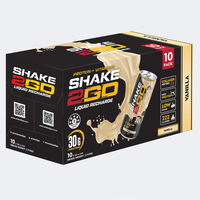 Shake2Go Vanilla Ice Cream 350ml
