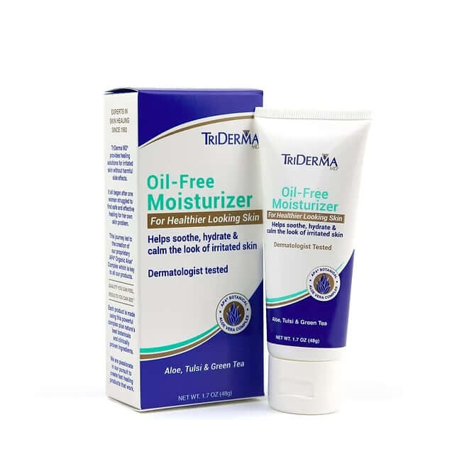 TriDerma Oil-Free Moisturizer convenient and non-greasy,eczema,eczema cream,Eczema Fast Healing Cream,eczema lotion,Face & Body Cream,Facial Redness Relief,Fast Healing Cream,flaking,hair,hair care,hair conditioner,hair dye,Hair health,Hair Shampoo,health
