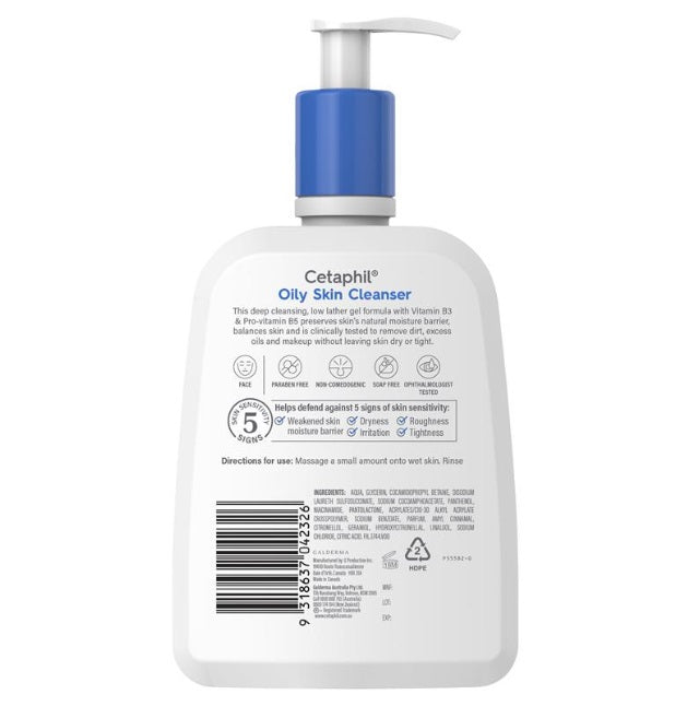 Cetaphil Oily Skin Cleanser 500ml