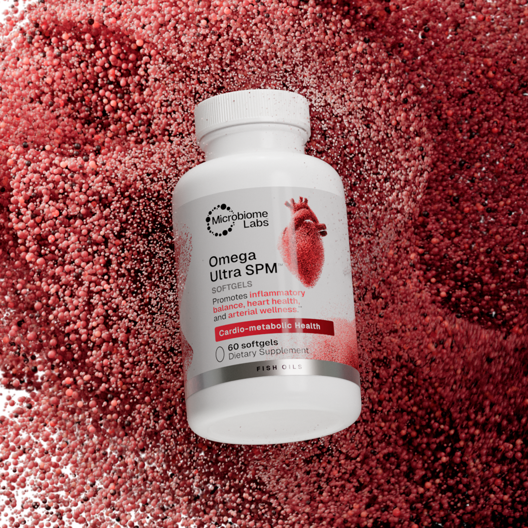 Microbiome Labs Omega Ultra SPM 60 Softgels