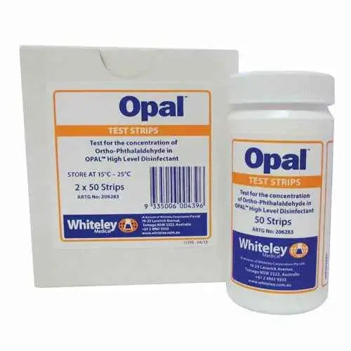 Opal Test Strips active ingredient in OPAL,Easy to use – 3 second dip time,Results in 90 seconds