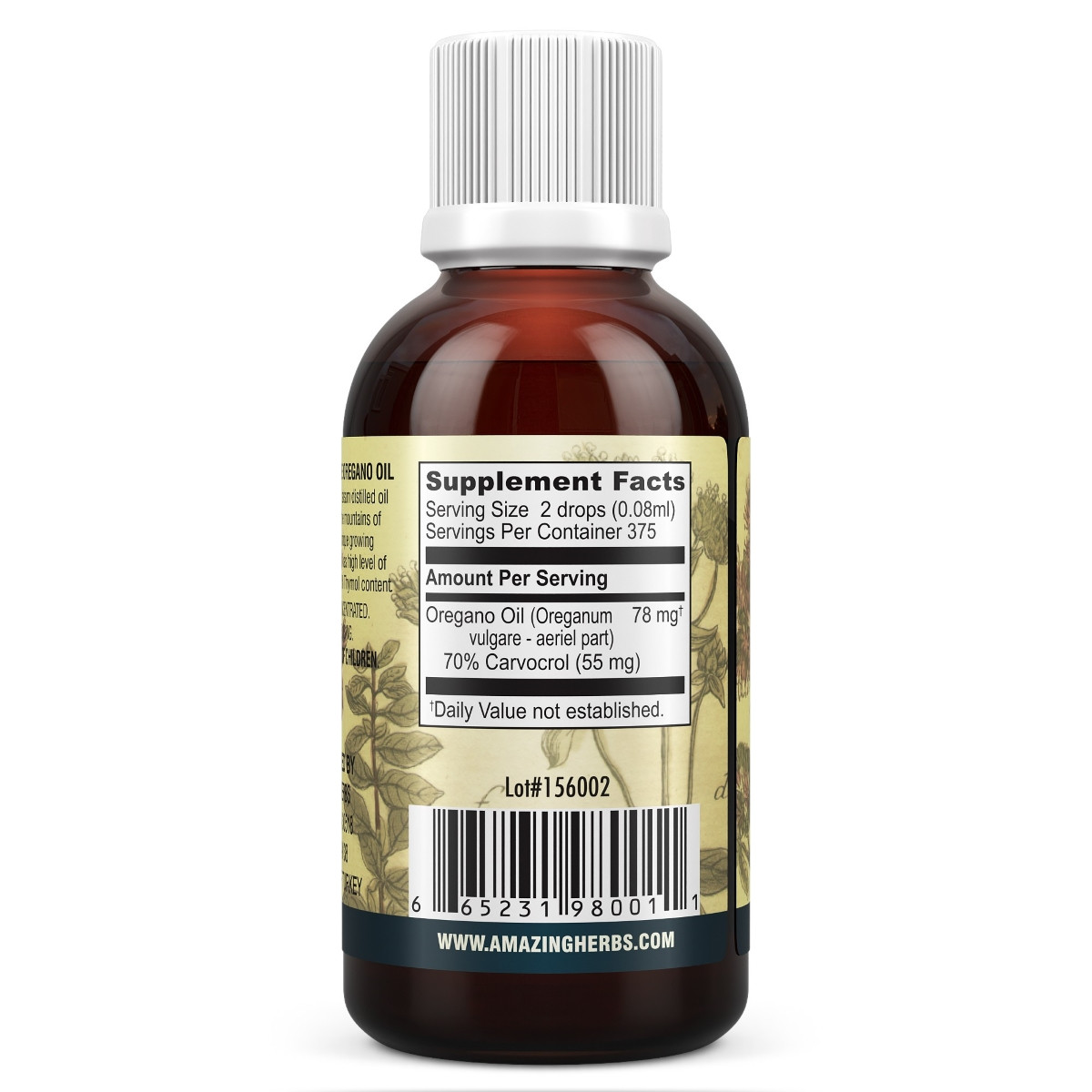 Oregano Pure Essential Oil 30ml