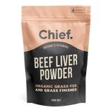 Chief Organic Beef Liver Powder 180g