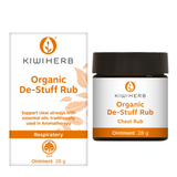 Kiwiherb Organic De-Stuff Rub 28g