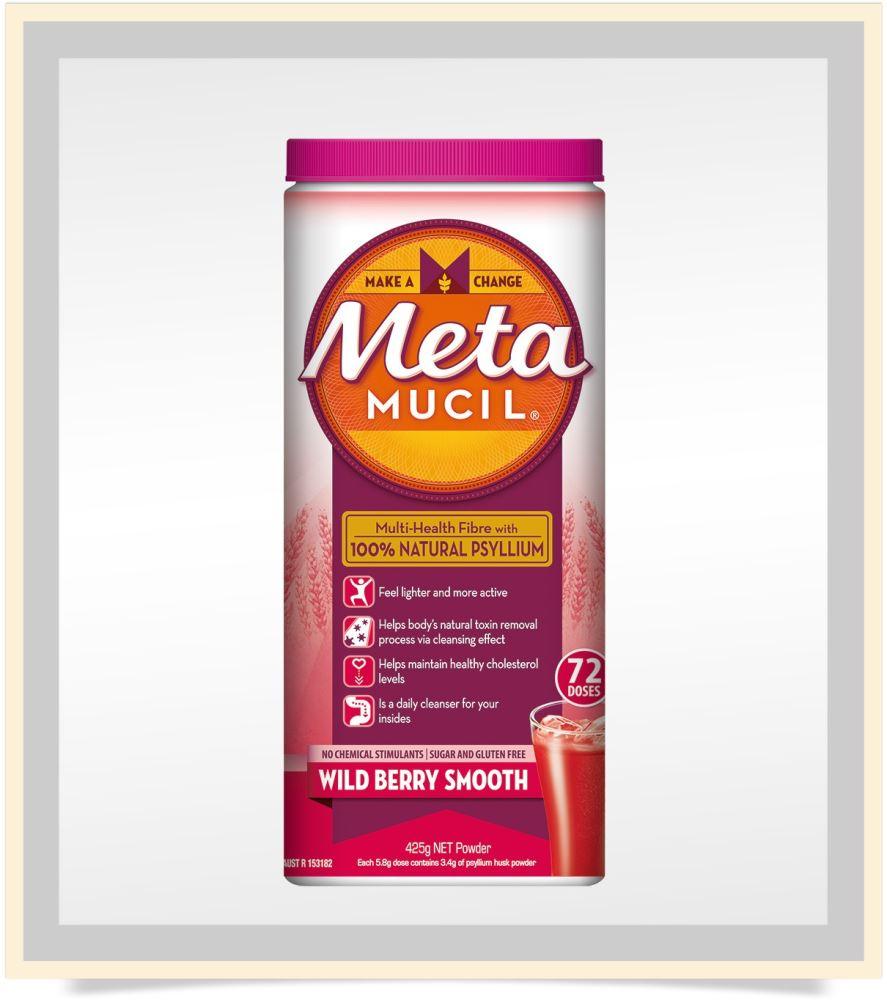 METAMUCIL&reg; - WILD BERRY SMOOTH FIBRE POWDER 425 gm