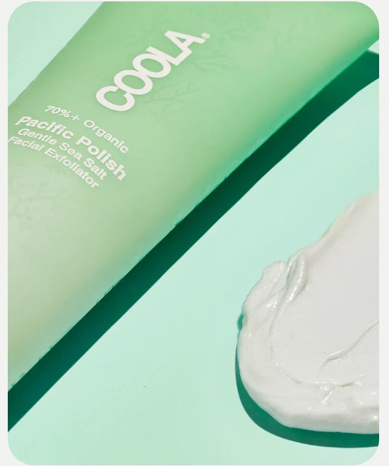 Coola Pacific Polish Gentle Sea Salt Facial Exfoliator