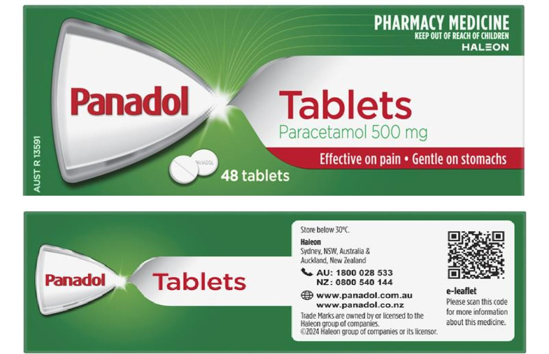 Panadol 500mg 48 Tablets